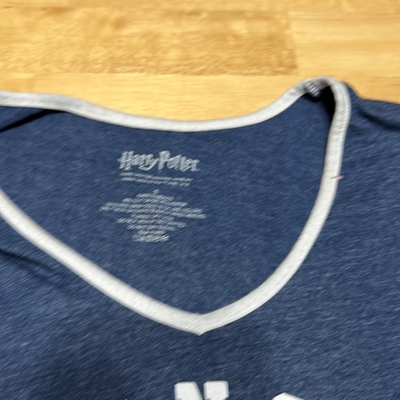 Harry Potter ravens law house sorting hat women’s small striped sleeve books - Picture 4 of 6